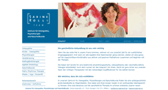 Desktop Screenshot of praxis-sabinerolli.de